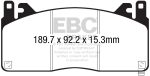 EBC 2015+ Ford Mustang GT350 Bluestuff Front Brake Pads Online now