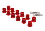 Energy Suspension Rear Spring & Shackle Bushing - Red Supply