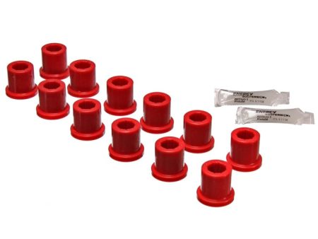 Energy Suspension Rear Spring & Shackle Bushing - Red Supply