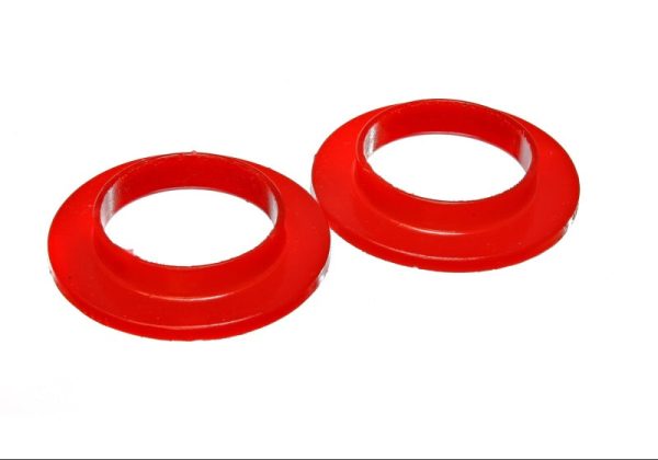 Energy Suspension Universal 2 3 16in ID 3 1 2in OD 11 16in H Red Coil Spring Isolators (2 per set) Supply