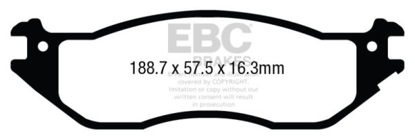 EBC 04-07 Ford Econoline E150 4.6 Yellowstuff Front Brake Pads Sale