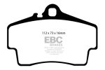 EBC 98-05 Porsche 911 (996) (Cast Iron Rotor only) 3.4 Carrera 2 Bluestuff Rear Brake Pads Online Hot Sale