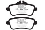 EBC 13-16 Mercedes-Benz GL63 AMG 5.5 Twin Turbo Bluestuff Rear Brake Pads Hot on Sale