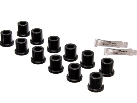 Energy Suspension Rear Spring & Shackle Bushing - Black For Cheap