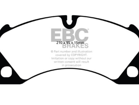 EBC 10+ Porsche Cayenne 3.0 Supercharged Hybrid Bluestuff Front Brake Pads For Discount