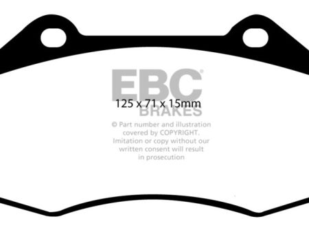 EBC 08-10 Chevrolet Cobalt SS Bluestuff Front Brake Pads Discount