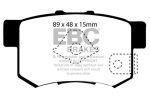 EBC 2010-2012 Acura RDX 2.3L Turbo Bluestuff Rear Brake Pads For Cheap