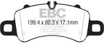 EBC 2016+ Porsche 911 (991 2 w Cast Iron Rotors) 3.0TT Carrera Bluestuff Front Brake Pads Cheap