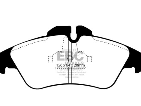 EBC 03-05 Dodge Sprinter 2500 Bosch Rear Greenstuff Front Brake Pads Sale