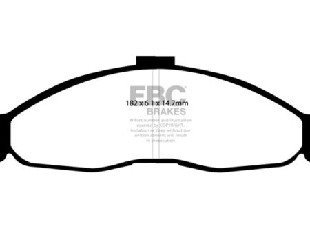 EBC 98-02 Chevrolet Camaro (4th Gen) 3.8 Bluestuff Front Brake Pads Cheap