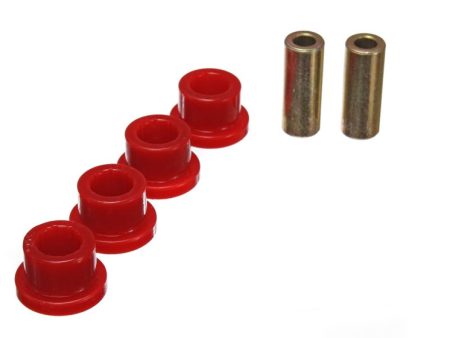 Energy Suspension OD 1.37 in, ID .875 in (Bushing Dims) Red Universal Link - Flange Type Bushiings For Sale