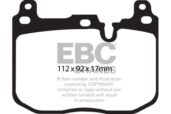 EBC 2017+ BMW M240 Coupe Bluestuff Front Brake Pads Online Sale