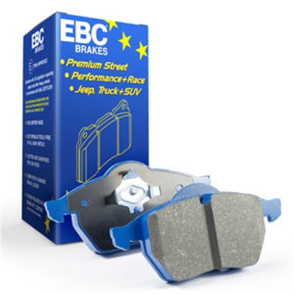 EBC 12-13 Porsche Panamera (Cast Iron only) 3.0 SC Hybrid Bluestuff Rear Brake Pads Fashion