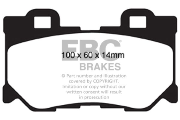 EBC 08-15 Infiniti G37 3.7 Bluestuff Rear Brake Pads For Discount