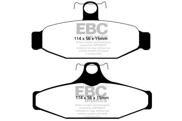 EBC 83-87 Chevrolet Corvette (C4) 5.7 Bluestuff Rear Brake Pads Supply