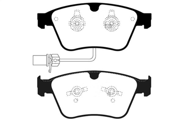 EBC 13-18 Bentley Continental 4.4TT Bluestuff Front Brake Pads For Discount