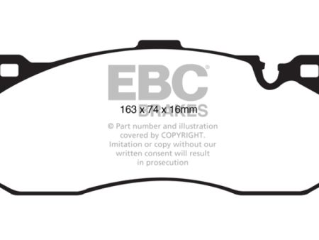 EBC 08-10 BMW 135 3.0 Twin Turbo Bluestuff Front Brake Pads Supply